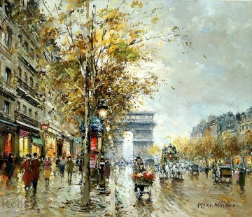 París Painting - AB campeones elíseos parisinos